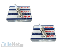 6 Stück Zündkerze Bosch 0242236510 Doppel-Platin...
