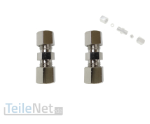 Bremsleitungsverbinder 4,75mm Schnellverbinder 2 Stück + Bremsleitung 5m