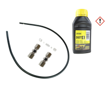 2x Bremsleitungsverbinder 4,75mm + Bremsleitung 0,5m +...
