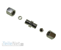 Bremsleitungsverbinder 8 mm Schnellverbinder 4 Stück + Bremsleitung 5m