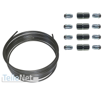 4x Bremsleitungsverbinder 8x Überwurfschraube 6 mm Bördel E + 5 m Bremsleitung