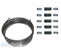 5x Bremsleitungsverbinder 10x Überwurfschraube 6 mm Bördel E + 5 m Bremsleitung