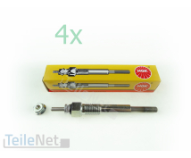 4x NGK Glühkerze 6244 Glow Plug Y-306R für...