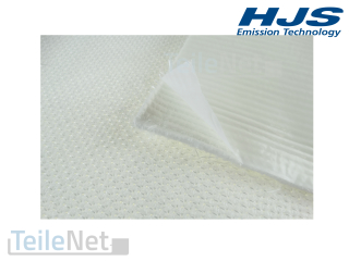 1x HJS 83000047 Isolierung 1000 x 1000 mm für Hitzerschutzbelch Wärmeisolierung