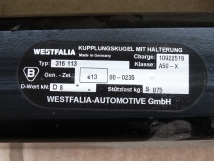 Anhängerkupplung starr Westfalia 316113600001 für Renault Megane Scenic