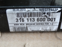 Anhängerkupplung starr Westfalia 316113600001 für Renault Megane Scenic