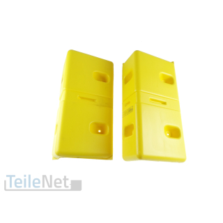 2x L-Anfahrschutz Rammschutz Eckschutz Wandschutz Kunststoff 53 cm