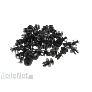 50x Befestigungsclip Türverkleidung Clips Innenverkleidung schwarz