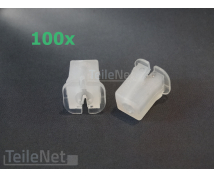 100x Spreizmutter Befestigung Clip Einsteckmutter