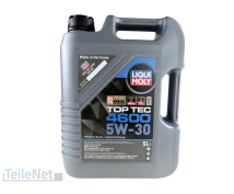 LIQUI MOLY 3756 1x 5 L 5W-30 Motoröl Top Tec 4600