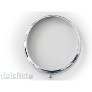 Lampenring Chrom Zierring oval Scheinwerfer für VW T1 / Käfer
