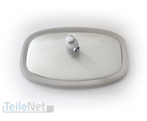 Spiegelkopf für LKW Oldtimer 190x120 mm Ø 10...