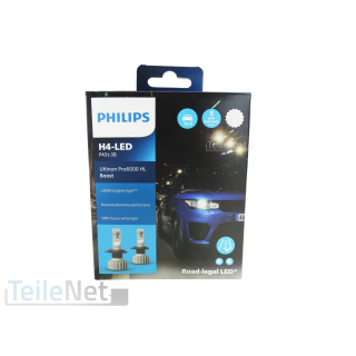 Philips Ultinon Pro6000 HL Boost H4 LED mit...