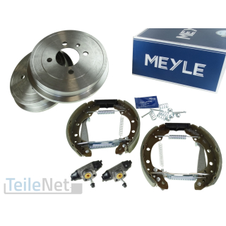 Meyle Bremsbacken vormontiert Bremstrommel Radbremszylinder Trommelbremse für VW Up