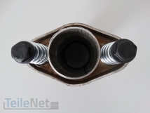 HJS 91141500 Flansch Auspuff Rohr Reparatur Schalldämpfer für Opel Astra G