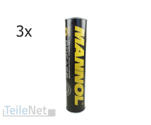 3x 400g Mehrzweckfett Mannol Universal MP2 Ester Fett...