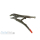 Universal Gripzange 250mm Schweißzange Feststellzange ovale Backen