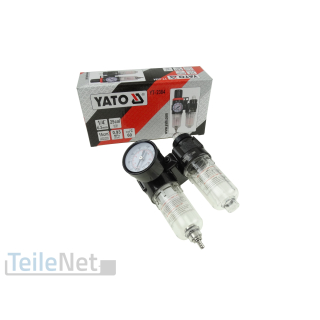 Druckminderer 1/4" Wartungseinheit inkl. Öler Druckluft Regler Druckregler Kompressor