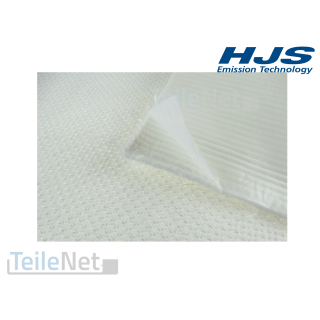 1x HJS 83000045 Isolierung 500 x 500 mm für Hitzerschutzbelch Wärmeisolierung