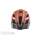 Fischer Fahrradhelm mit Rücklicht Urban Plus Miami S/M Kopfumfang 52-59cm Helm rot braun