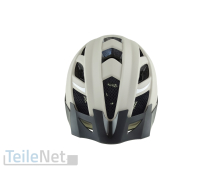 Fischer Fahrradhelm mit Rücklicht Urban Plus Dallas L/XL Kopfumfang 58-61cm Helm Beige