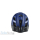 Fischer Fahrradhelm mit Rücklicht Urban Plus Boston S/M Kopfumfang 52-59cm Helm Blau