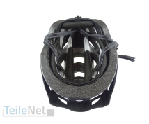 Fischer Fahrradhelm mit Rücklicht Urban Plus Boston L/XL Kopfumfang 58-61cm Helm Blau