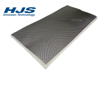 1x HJS 83000020 Hitzeblech 250 x 500 mm Schutzblech...