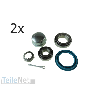 2x Radlager Radlagersatz Hinterachse Rechts / Links für VW Golf Lupo Passat etc.