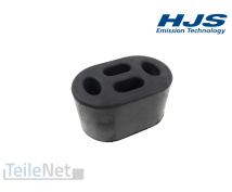 1x HJS Gummilager Gummielement Auspuffgummi 83156166...