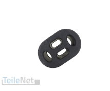 1x HJS Gummilager Gummielement Auspuffgummi 83156166...