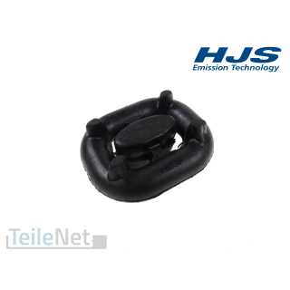 1x HJS Gummilager Gummielement Auspuffgummi 83136426 für Mercedes-Benz