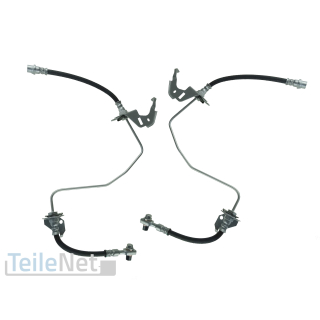 2x TRW Bremsschlauch Bremsleitung hinten Rechts Links für z.B. Opel Astra Zafira