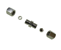 Bremsleitungsverbinder 4,75mm Schnellverbinder 2 Stück + Bremsleitung 1m