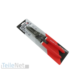 Blechschere Gerade Metallschere 250 mm gehärtet Figurenschere gerader Schnitt