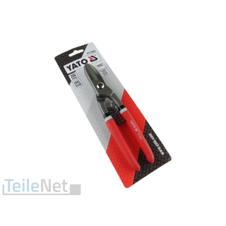 Blechschere Gerade Metallschere 200 mm gehärtet Figurenschere gerader Schnitt