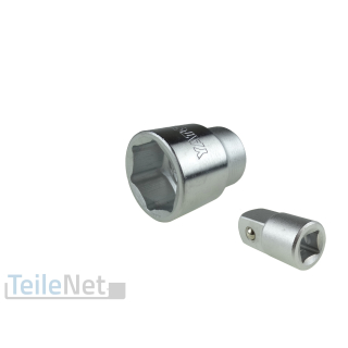 Stecknuss 29mm Nuss Steckschlüssel + Adapter 1/2" Innensechskant 3/4" Sechskant