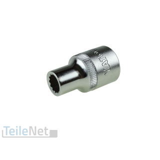 Stecknuss 8 mm Nuss Kurz Steckschlüsseleinsatz 1/2" Vielzahn Zwölfkant 12-Kant