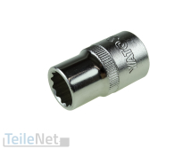 Stecknuss 12 mm Nuss Kurz Steckschlüsseleinsatz...