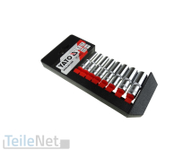 Steckschlüsselsatz 1/4" Stecknuss Sechskant...