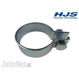 HJS Universal Schelle 73,5 mm Rohrschelle Auspuffschelle Rohrverbinder Auspuff HJS 83008719