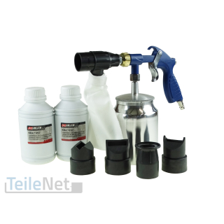 Druckluft Sandstrahlpistole + Zubehör + Strahlsand Sandstrahlgerät