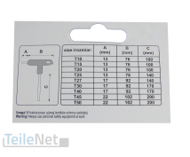 Torx® T-Griff Schraubendreher T10-T50...