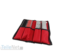 Schraubstock Schutzbacken Schonbacken 150mm Magnet Gummi V-Profil Kunststoff
