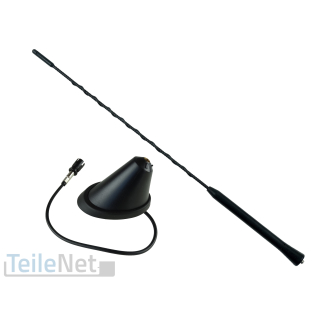Antenne Dachantenne Antennenstab + Antennenfuß für VW Golf Fox Bora Passat Polo