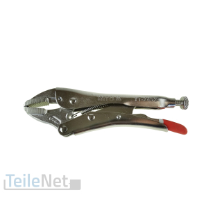 Universal Gripzange 180mm Schweißzange Feststellzange gerade / flache Backen