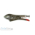 Universal Gripzange 125mm Schweißzange Feststellzange ovale Backen