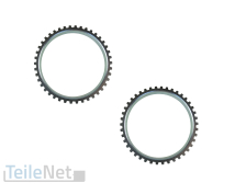 2x ABS-Ring Sensorring Hinterachse Rechts Links für...