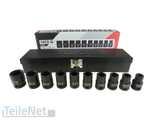 Steckschlüsselsatz Kraft-Steck-Nuss 10-22mm...