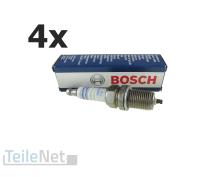 4x Bosch FR6DC Zündkerze 0242240593 für z.B. VW...
